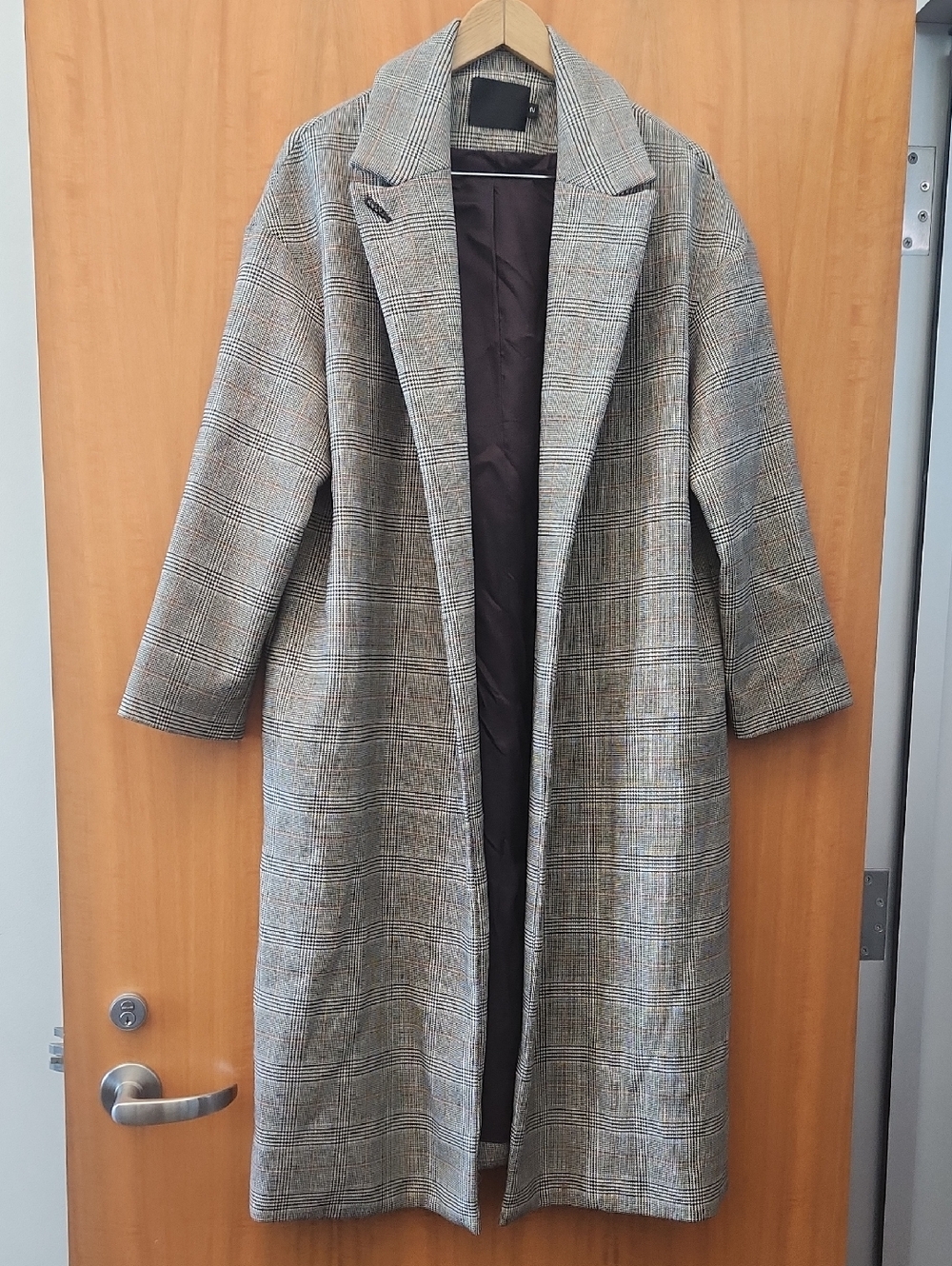No. 6 Store Long Plaid Jacket